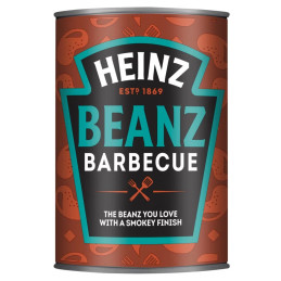 Keptos pupelės su barbekiu padažu Heinz, 390g