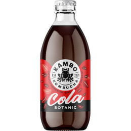 Nealkoholinis fermentuotas arbatos gėrimas KAMBO COLA, 330 ml