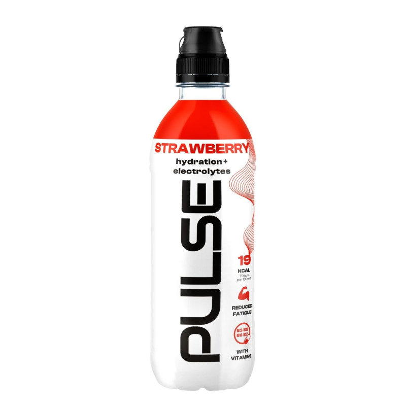 Negazuotas gėrimas Pulse 500ml braškių skonio