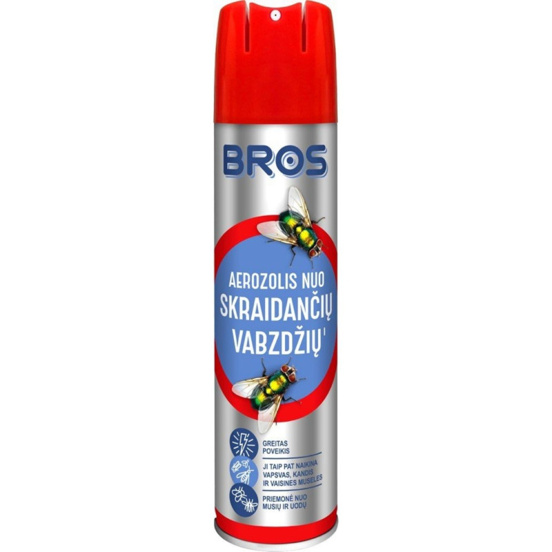 Aerozolis nuo skraidančių vabzdžių Bros, 400ml