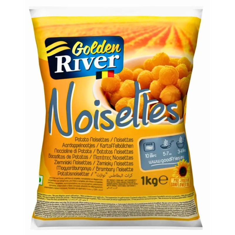 Bulvių rutuliukai Lutosa Golden River, 1kg
