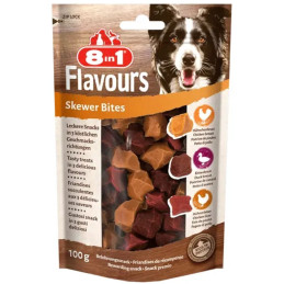 Skanėstai šunims 8in1 Flavours Skever Bites, 100g