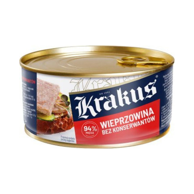 Konservuota kiaulienos užkanda Krakus, 300 g