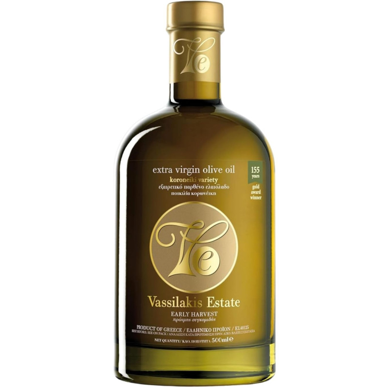 Ypač tyras alyvuogių aliejus Vassilakis Estate, 500ml