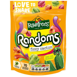 Guminukai Rowntrees Randoms vaisių skonio, rūgštūs, 130g