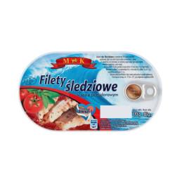 Silkės filė  pomidorų padaže MK, 170g/85g