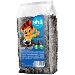 Sausi pusryčiai AHA žiedeliai sausainių skonio, 400 g
