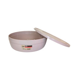 Plastmasinis dubenėlis su dangčiu SANDY 2.8l 25x7,6cm žemas
