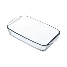 Stiklinis kepimo indas Borcam 2750ml 33.6x19x7cm
