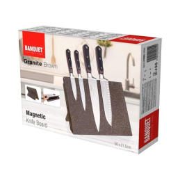 Magnetinis peilių stovas BANQUET 30x21,5cm
