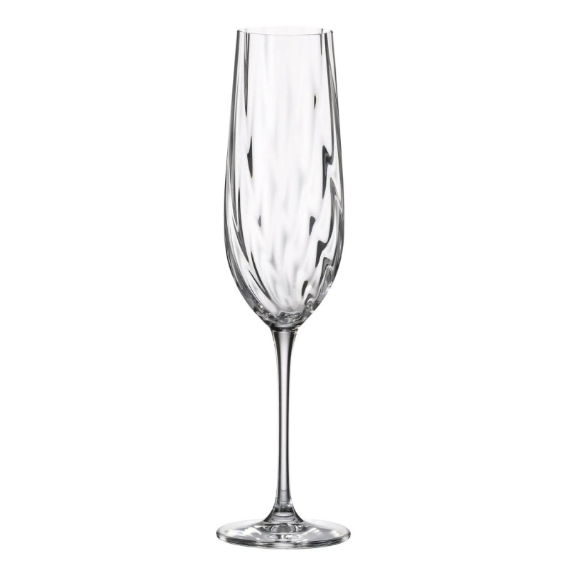 Taurės šampanui URIA OPTIC 6 x 270 ml
