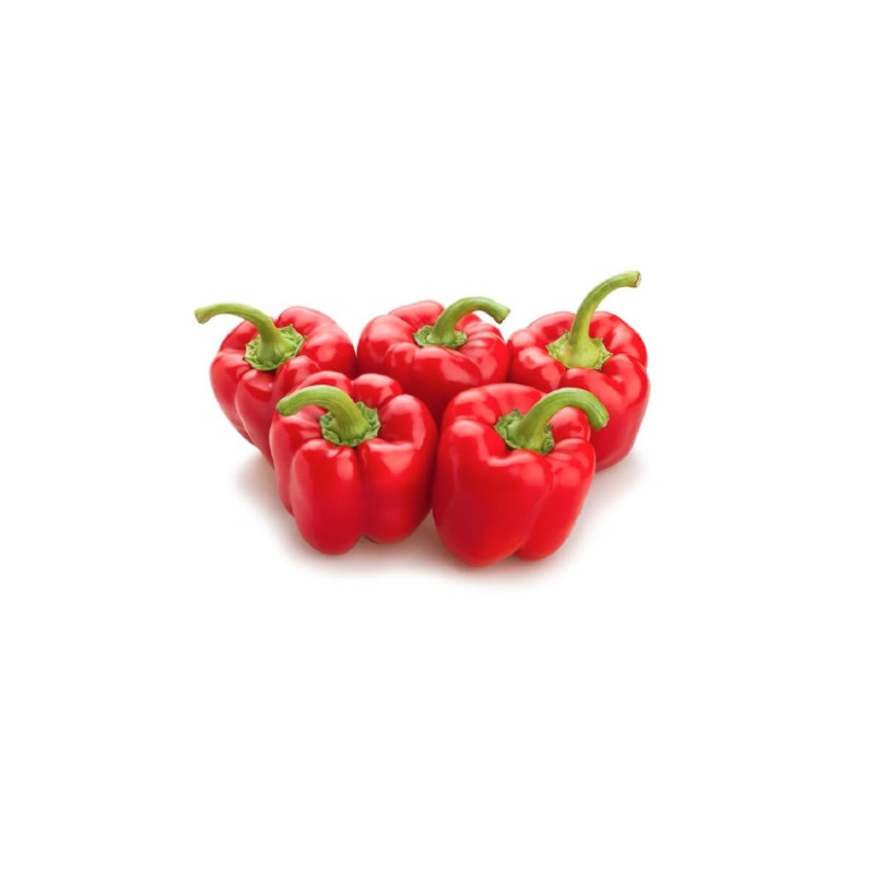 Saldžioji paprika, raudona, smulki
