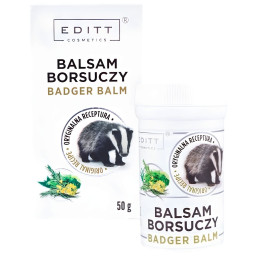 Barsuko balzamas kūnui EDITT 50 g