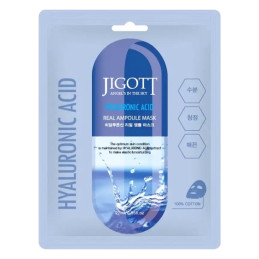 JIGOTT lakštinė veido kaukė HYALURONIC ACID 27 ml