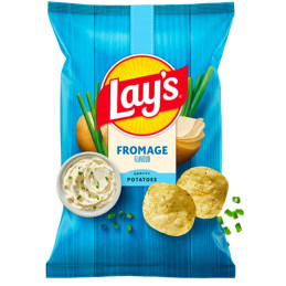 Bulvių traškučiai  Lay's  grietinės ir prieskoninių žolelių skonio 250g
