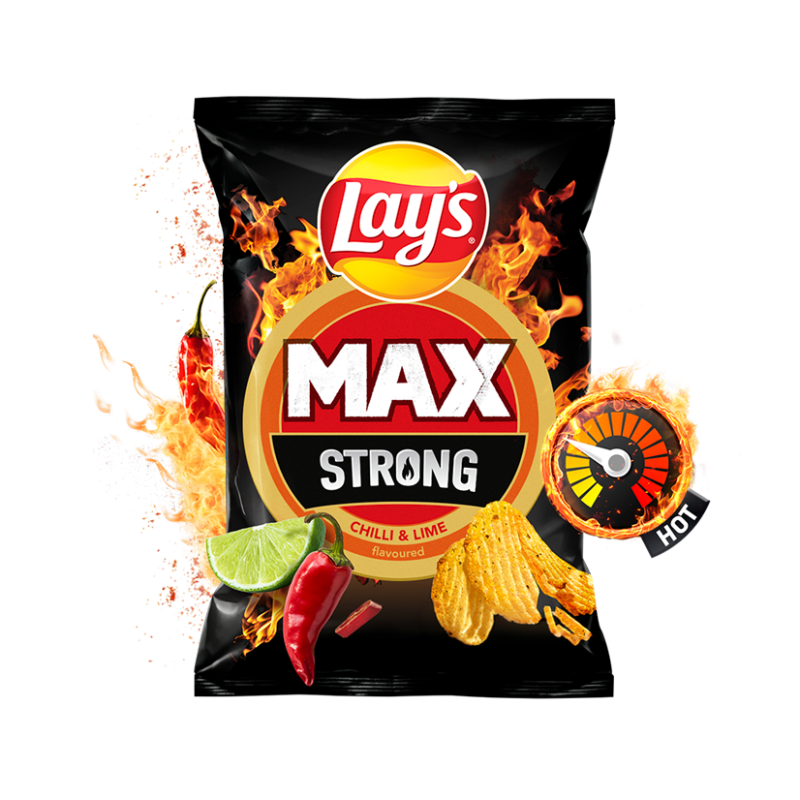 Bulvių traškučiai  Lays  aitriųjų pipirų ir žaliųjų citrinų skonio 120g