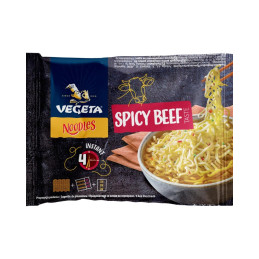 Makaronai Vegeta aštrios jautienos skonio, 75 g