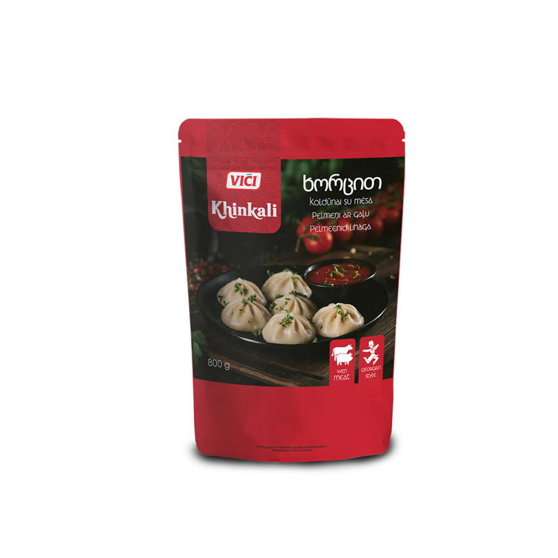 Koldūnai su mėsa Khinkali, 800 g