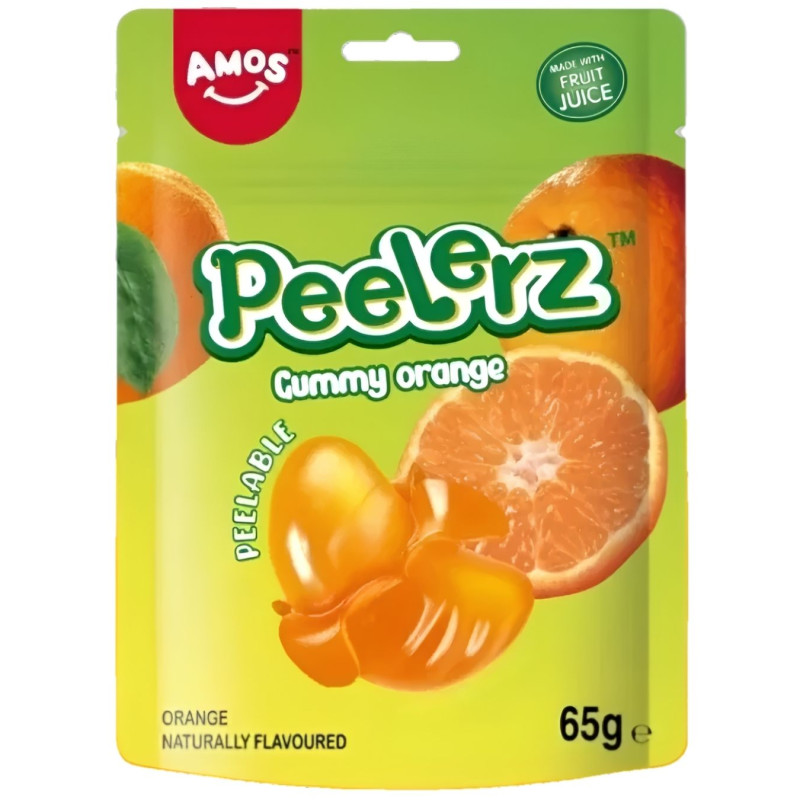 Guminukai Amos Peelerz apelsinų skonio, 65 g