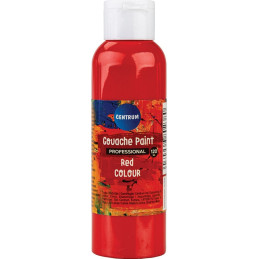 Guašas raudona spalva, 120ml