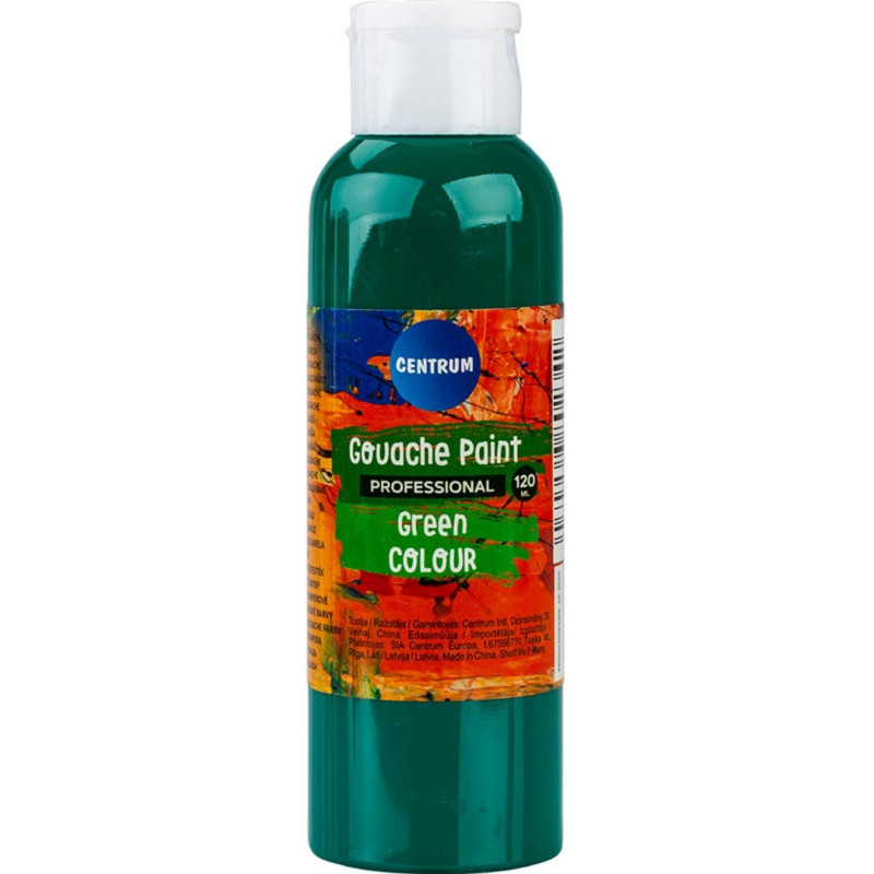 Guašas žalia spalva, 120ml