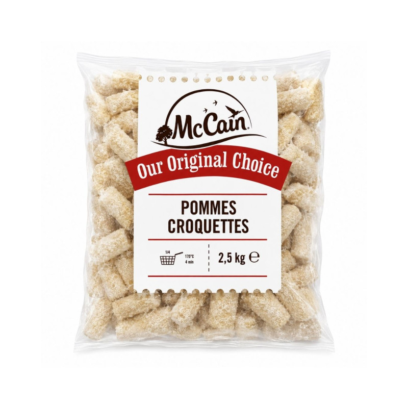 Bulvių kroketai, pailgi Pommes MCCAIN 2,5kg