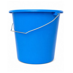 Plastikinis kibiras su metaline rankena, 5 l
