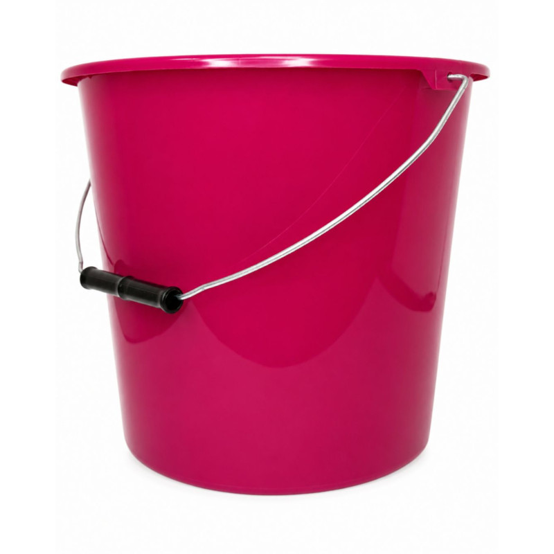 Plastikinis kibiras su metaline rankena, 10 l