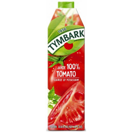 Pomidorų sultys Tymbark 100%, 1 l