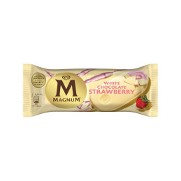 Ledai MAGNUM su braškių įdaru 100ml/81g
