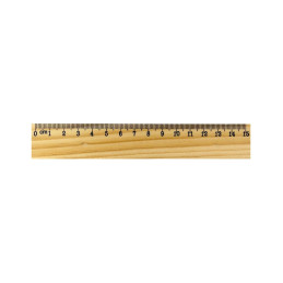 Liniuotė medinė 15 cm
