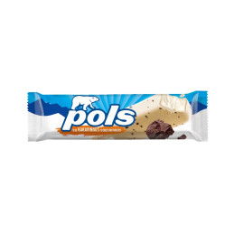 Vaniliniai ledai Pols su glaistu ir kakaviniais sausainiais, 120 ml