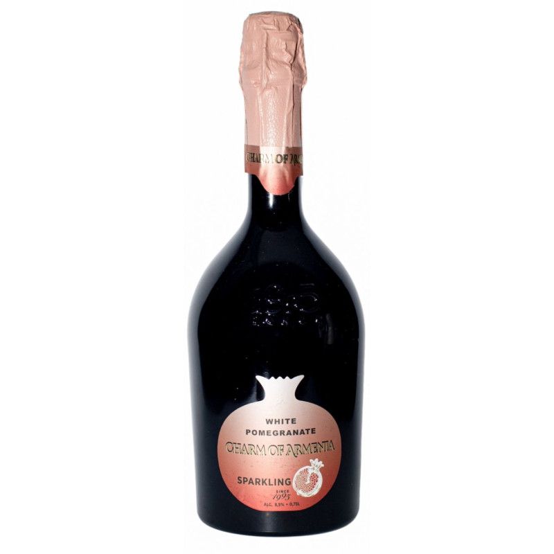 Putojantis vynas CHARM OF ARMENIA rausvasis, pusiau saldus (8,5%), 750 ml