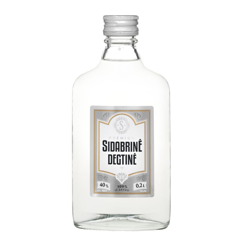 Degtinė Sidabrinė (40%), 200 ml