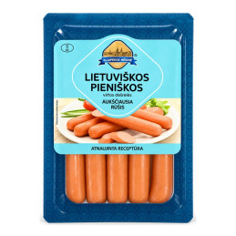 Virtos Lietuviškos pieniškos dešrelės, 260 g