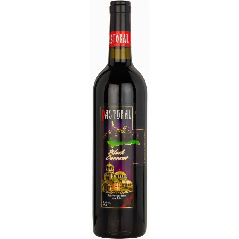 Vaisių ir uogų vyno gėrimas Pastoral Black Currant (8.5%), 750 ml