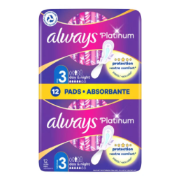 Higieniniai paketai Always Platinum  Night 12vnt