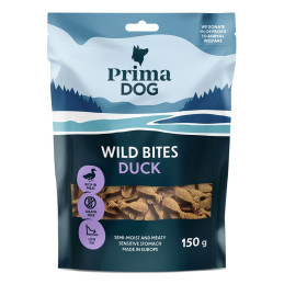 PrimaDog ančių kasneliai su ežiuole minkšti, 150 g