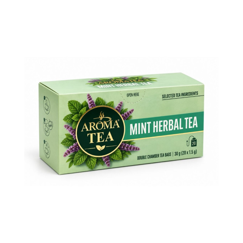 Mėtų arbata Aroma Tea, 30 g ( 20 vnt)