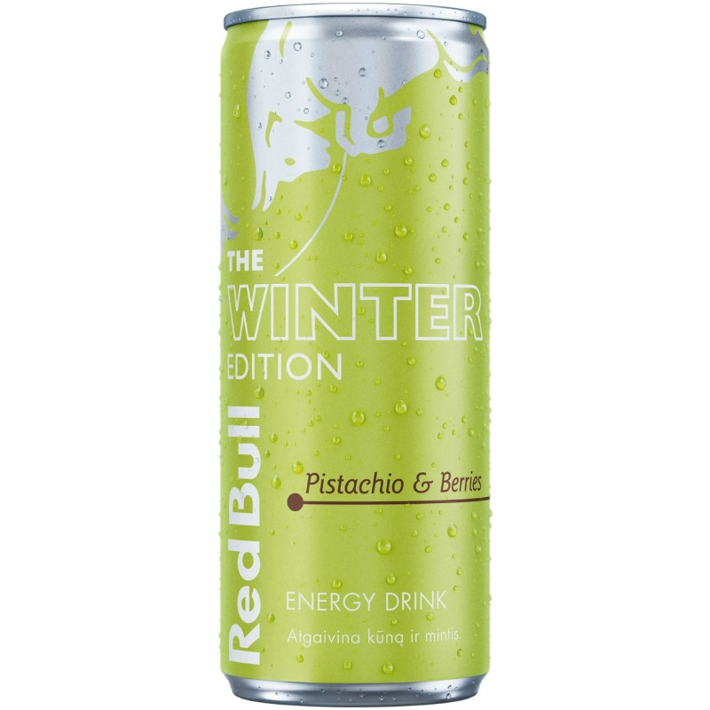 Energinis gėrimas Red Bull pistacijų ir uogų skonio 250 ml