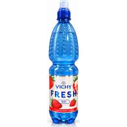 Negazuotas braškių skonio gaivusis gėrimas Vichy Fresh, 750 ml