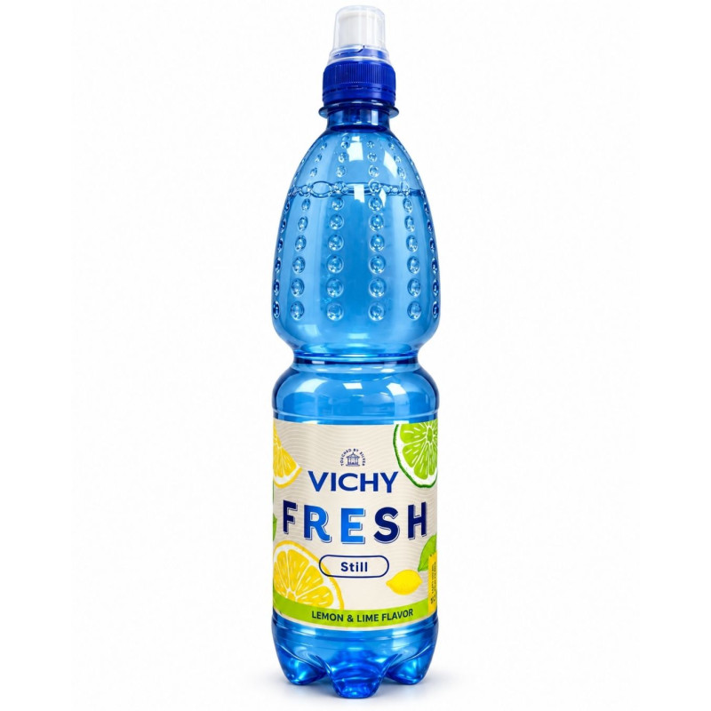 Negazuotas citrinų skonio gaivusis gėrimas Vichy Fresh, 750 ml