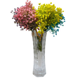 Dirbtinių gėlių puokštė 33 cm