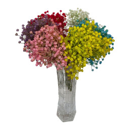 Dirbtinių gėlių puokštė 33 cm