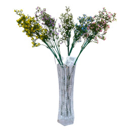 Dirbtinių gėlių šakelė, 63 cm