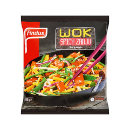 Šaldytos daržovės FINDUS Wok Spicy, 325g