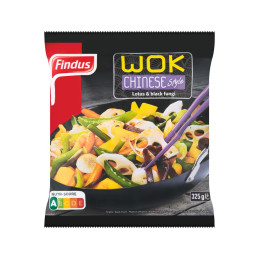 Šaldytos daržovės FINDUS Wok China mix, 325 g