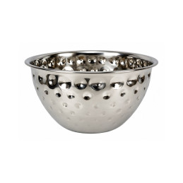 Metalinis serviravimo dubuo sidabrinis 14 cm