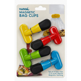 Plastmasiniai maišelių segtukai 4 vnt