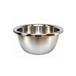 Nerūdijančio plieno dubuo apvalus 22 cm